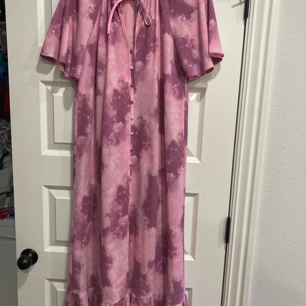 Buddy Love Pink and White Dress